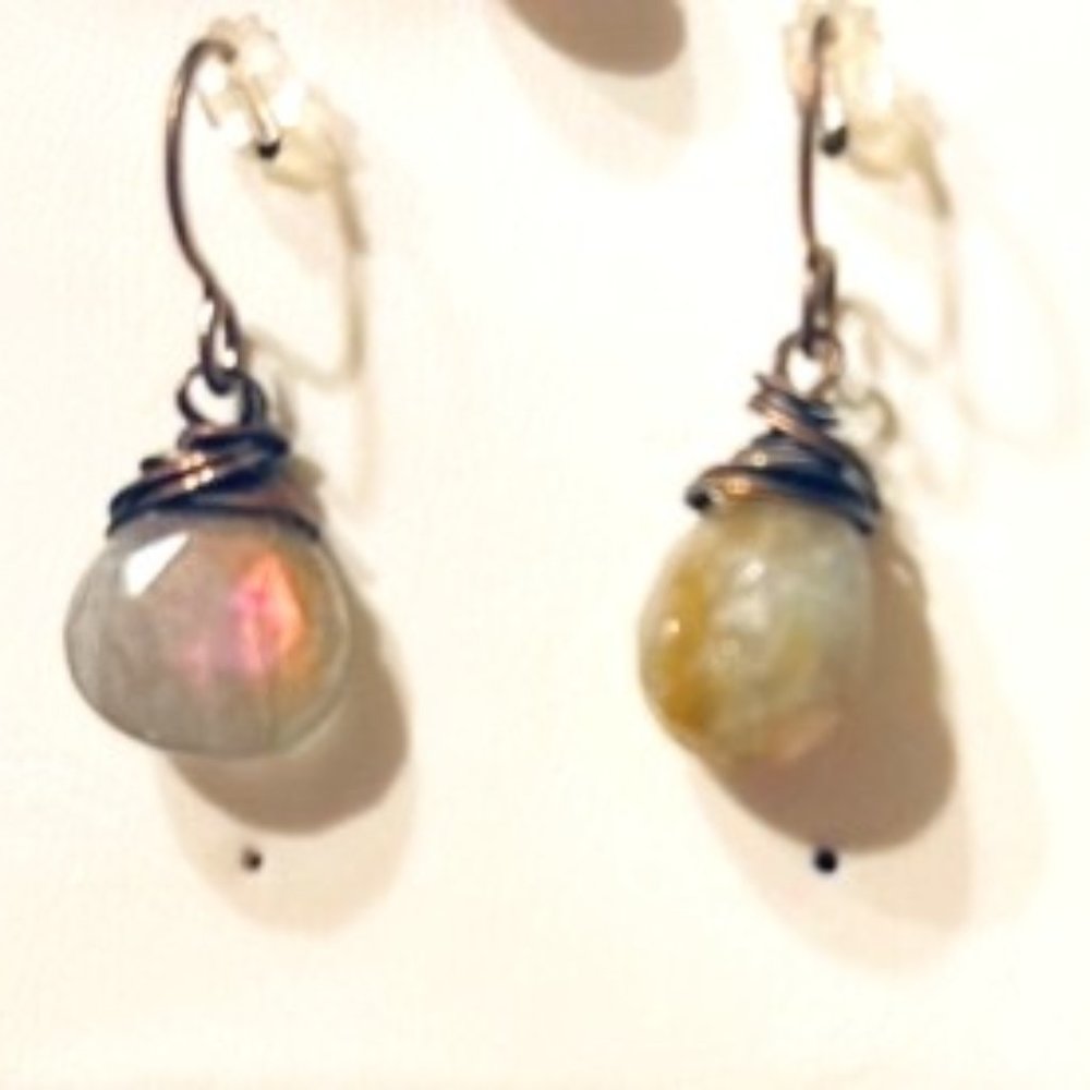 Vintage teardrop earrings